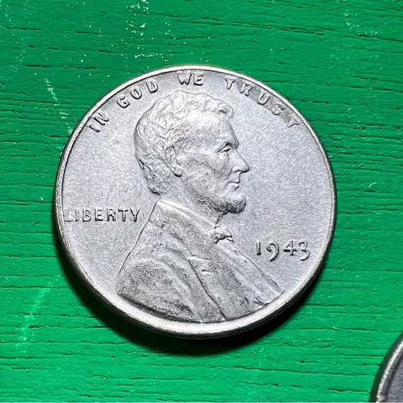 ⚫️ Vintage - All 3 Mints - 1943 Steel Pennies - War Time Wheaties - Collectible - Picture 3 of 16